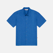 camisa para la playa color azul Costavana