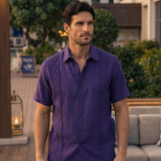 Camisa Guayabera manga corta Confes