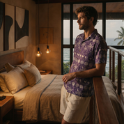 Camisa hawaiana manga corta Kaili