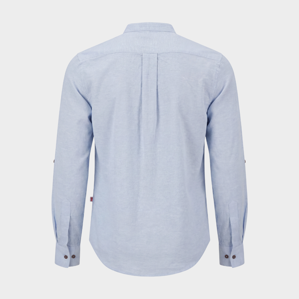 Camisa manga larga con lino Mauro