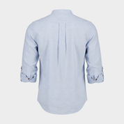 Camisa manga larga con lino Mauro