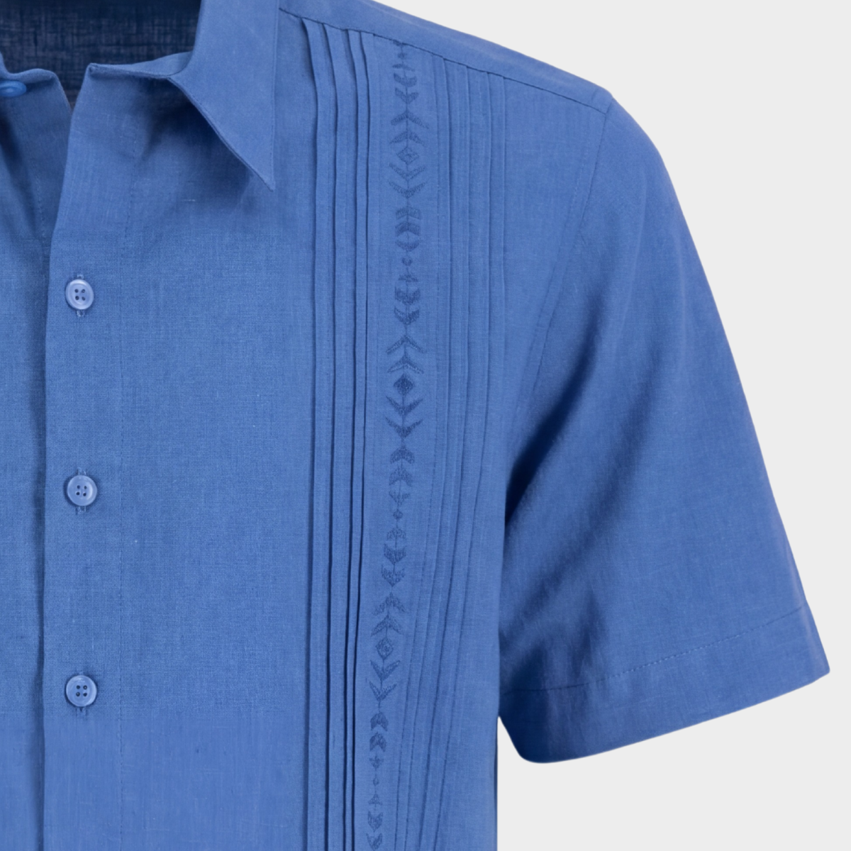 Camisa guayabera manga corta Jasper