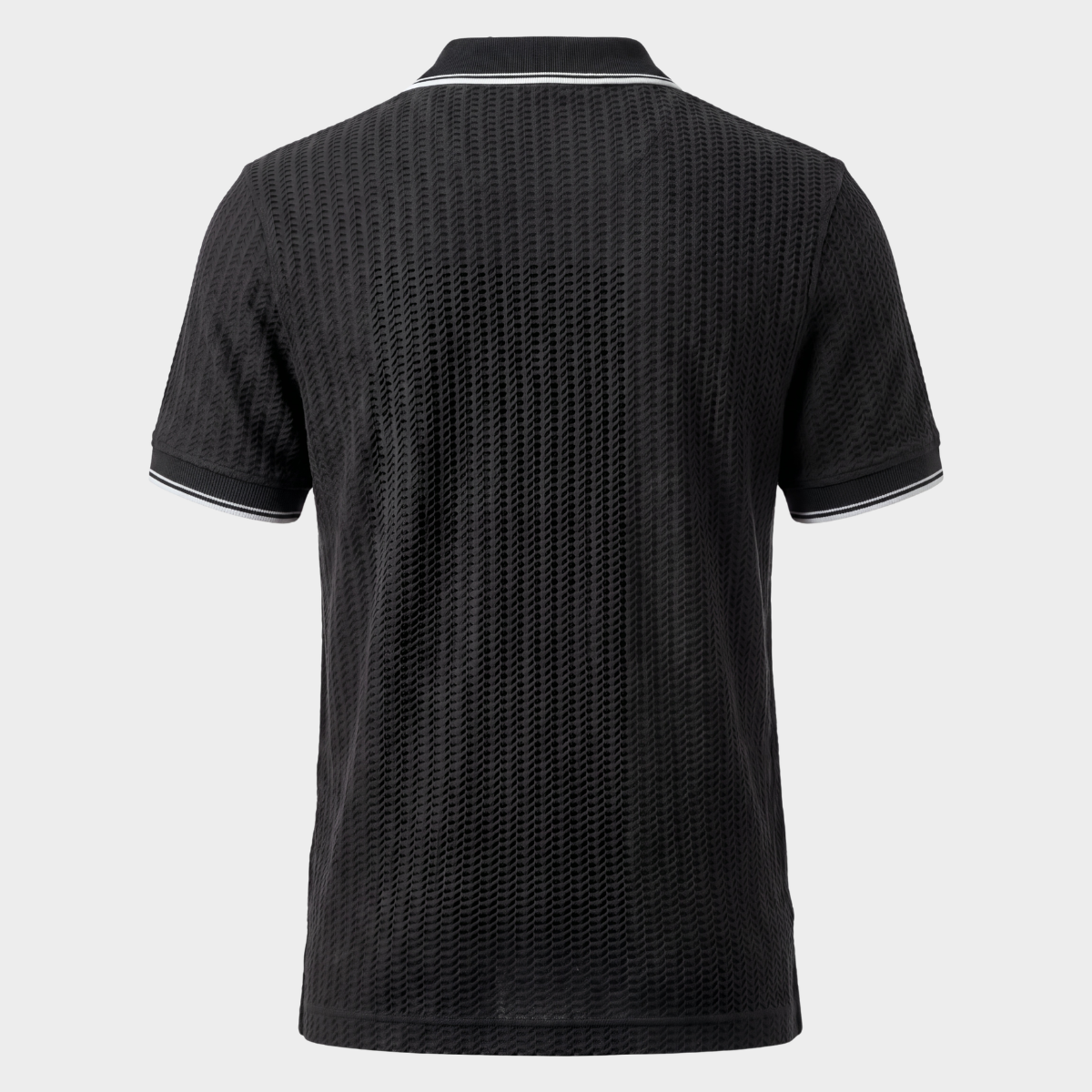Camisa Polo Clásica para Hombre Negro