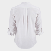 Camisa manga larga con lino Mauro