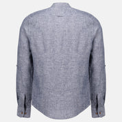 Camisa de lino manga larga Davide