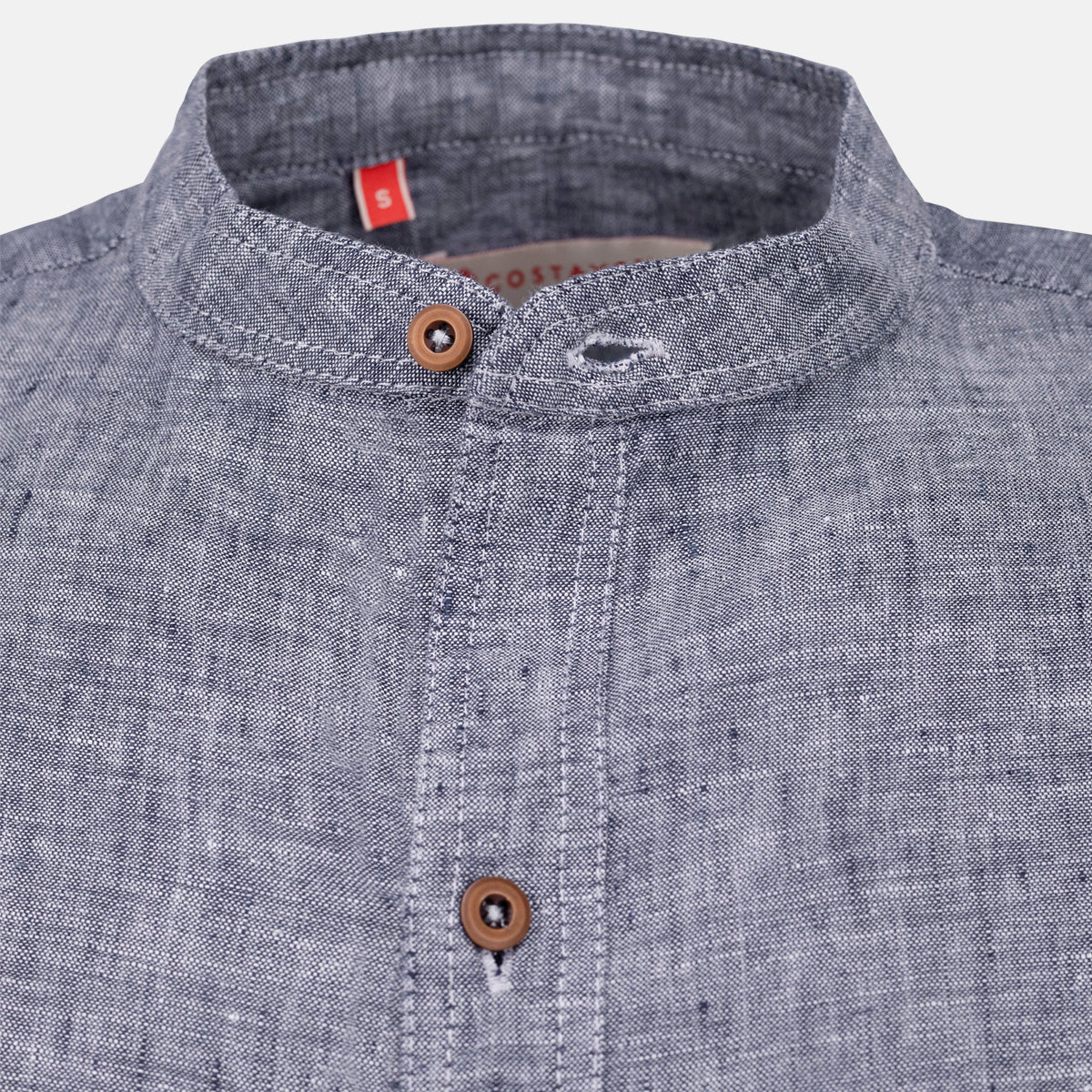 Camisa de lino manga larga Davide