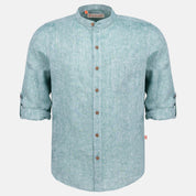 Camisa de lino manga larga Davide