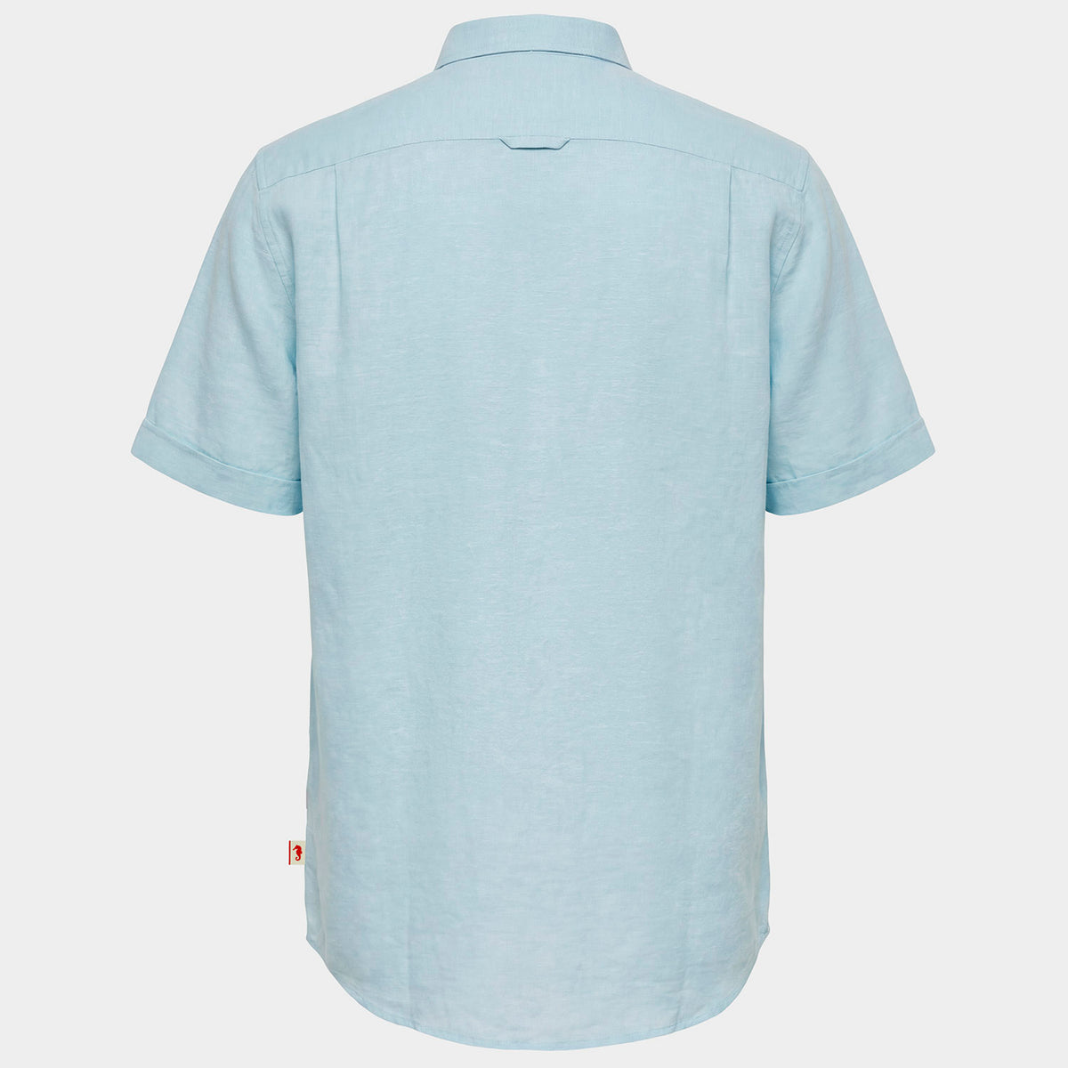 Camisa manga corta con lino Davide