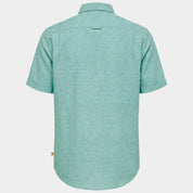 Camisa manga corta con lino Davide
