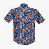 Camisa hawaiana manga corta Strelitzia