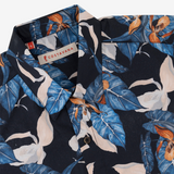 Camisa hawaiana manga corta Blue eden