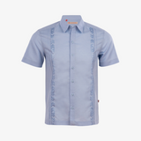 Camisa guayapera para outfit casual hombre