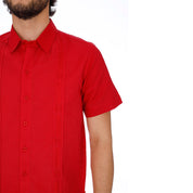 Camisa guayabera manga corta Enebreo