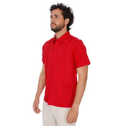 Camisa guayabera manga corta Enebreo