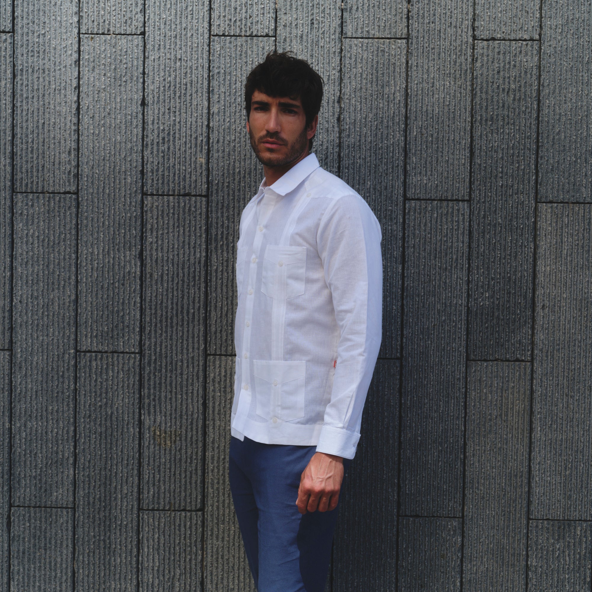 Guayabera manga larga Tradicional