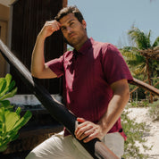 Camisa Guayabera manga corta Lazaro