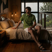 Camisa guayabera manga corta Lucas