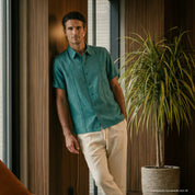 Camisa guayabera manga corta Markovich