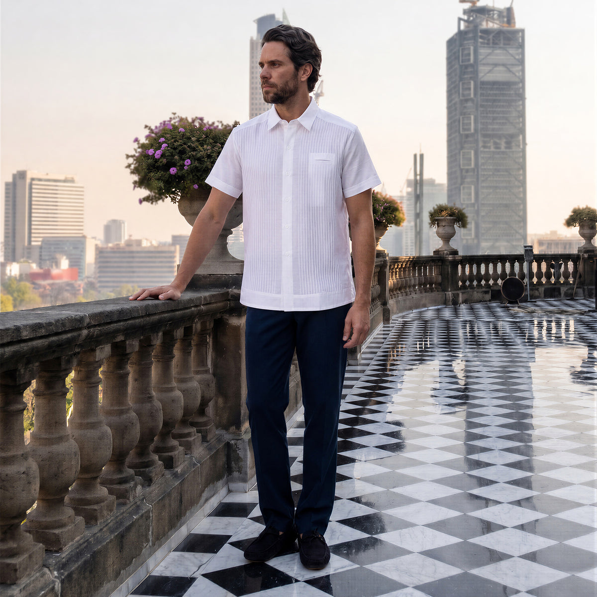 Guayabera manga corta Presidencial
