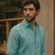 Camisa guayabera manga larga Isaak