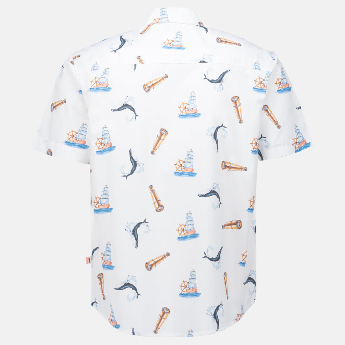 Camisa estampada manga corta Norca