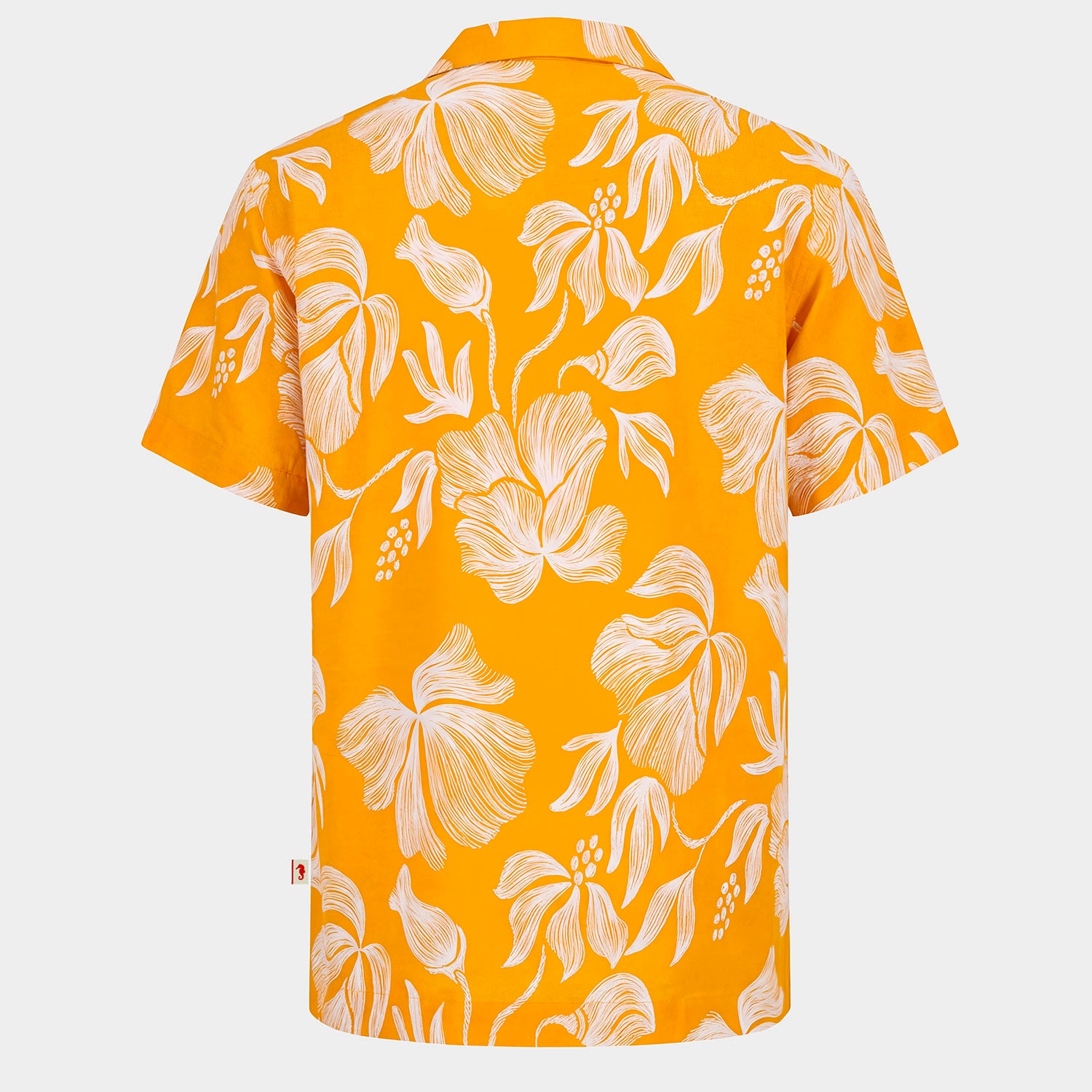 Camisa hawaiana Yellow Flowers XXL