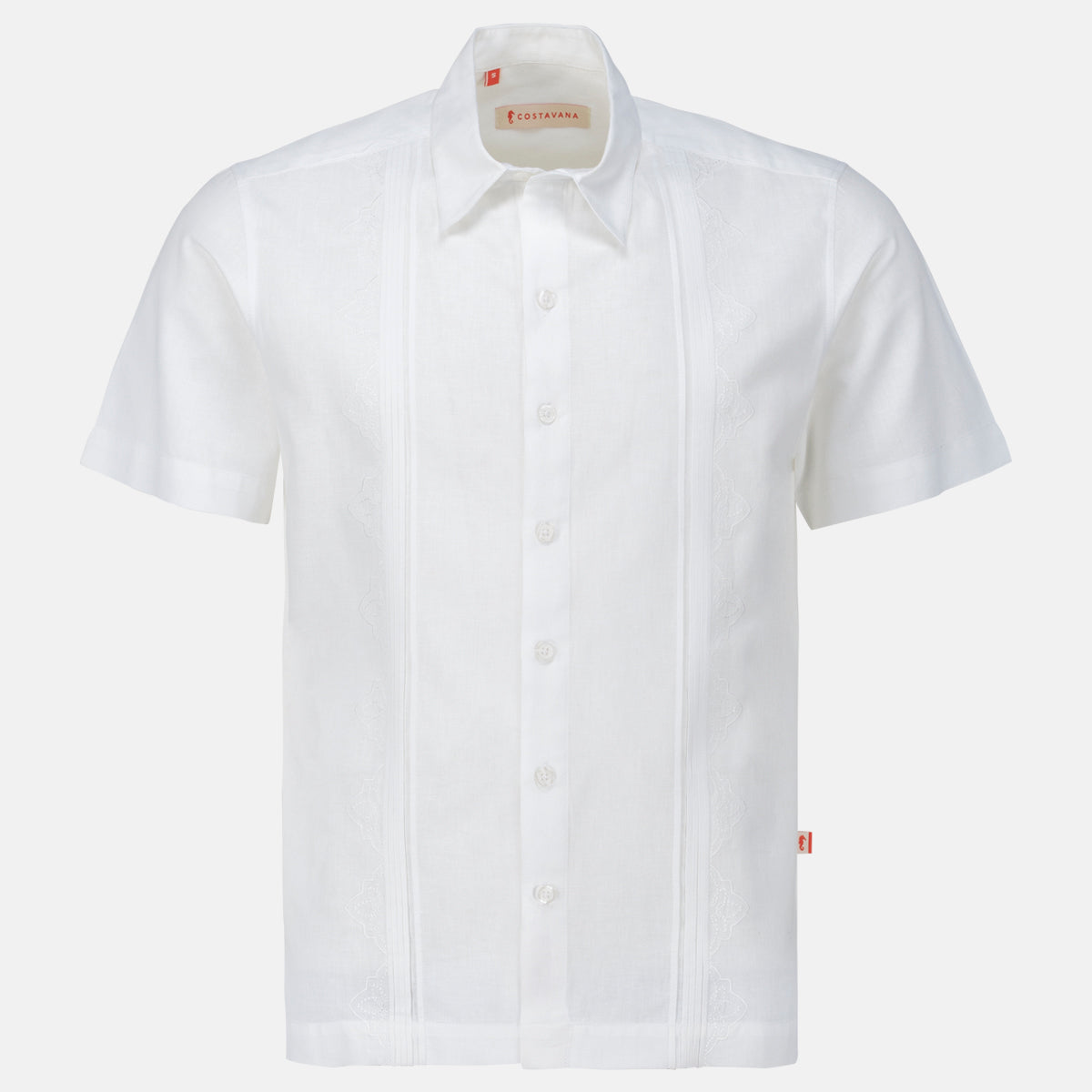 Camisa guayabera manga corta Lara