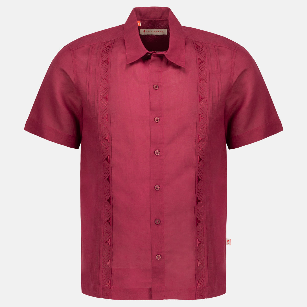 Camisa guayabera manga corta Lewis