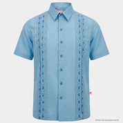 Camisa guayabera manga corta Lando