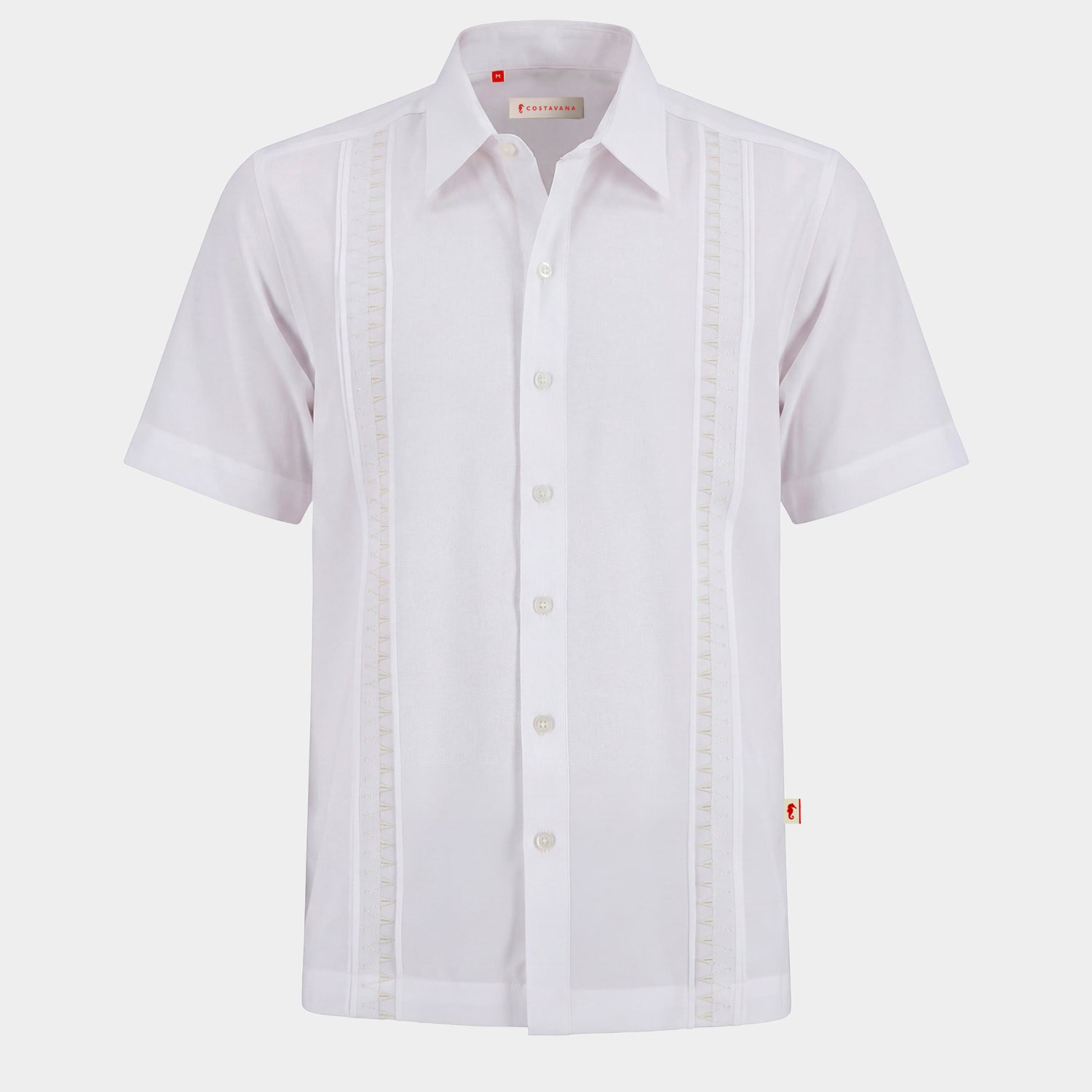 Camisa guayabera manga corta Marotta