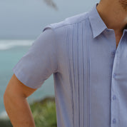 Camisa guayabera manga corta Orest