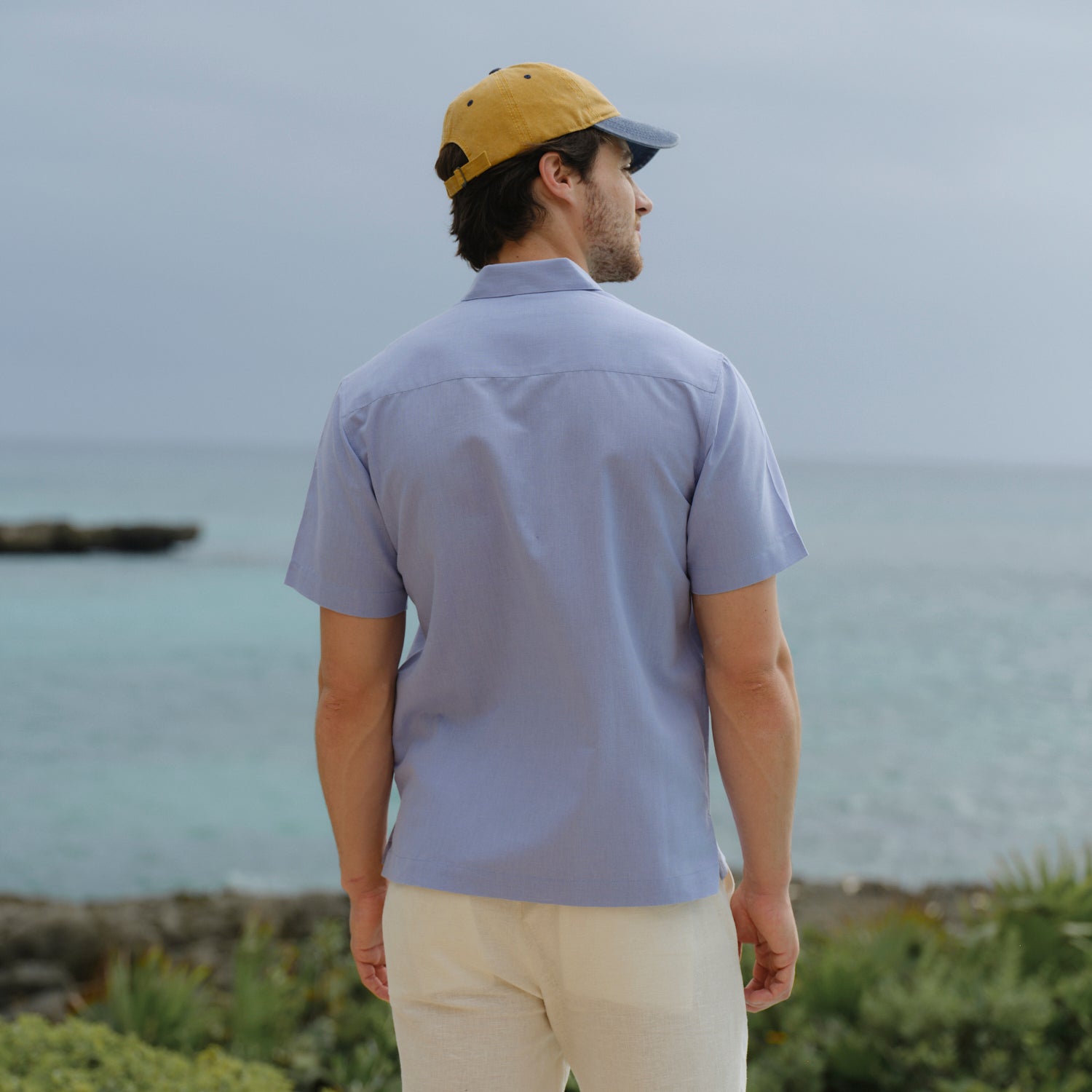 Camisa guayabera manga corta Orest