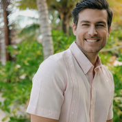 Camisa guayabera manga corta Olemar
