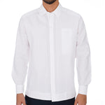 Guayabera presidencial para hombre color blanco