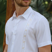 Camisa guayabera manga corta Procyon