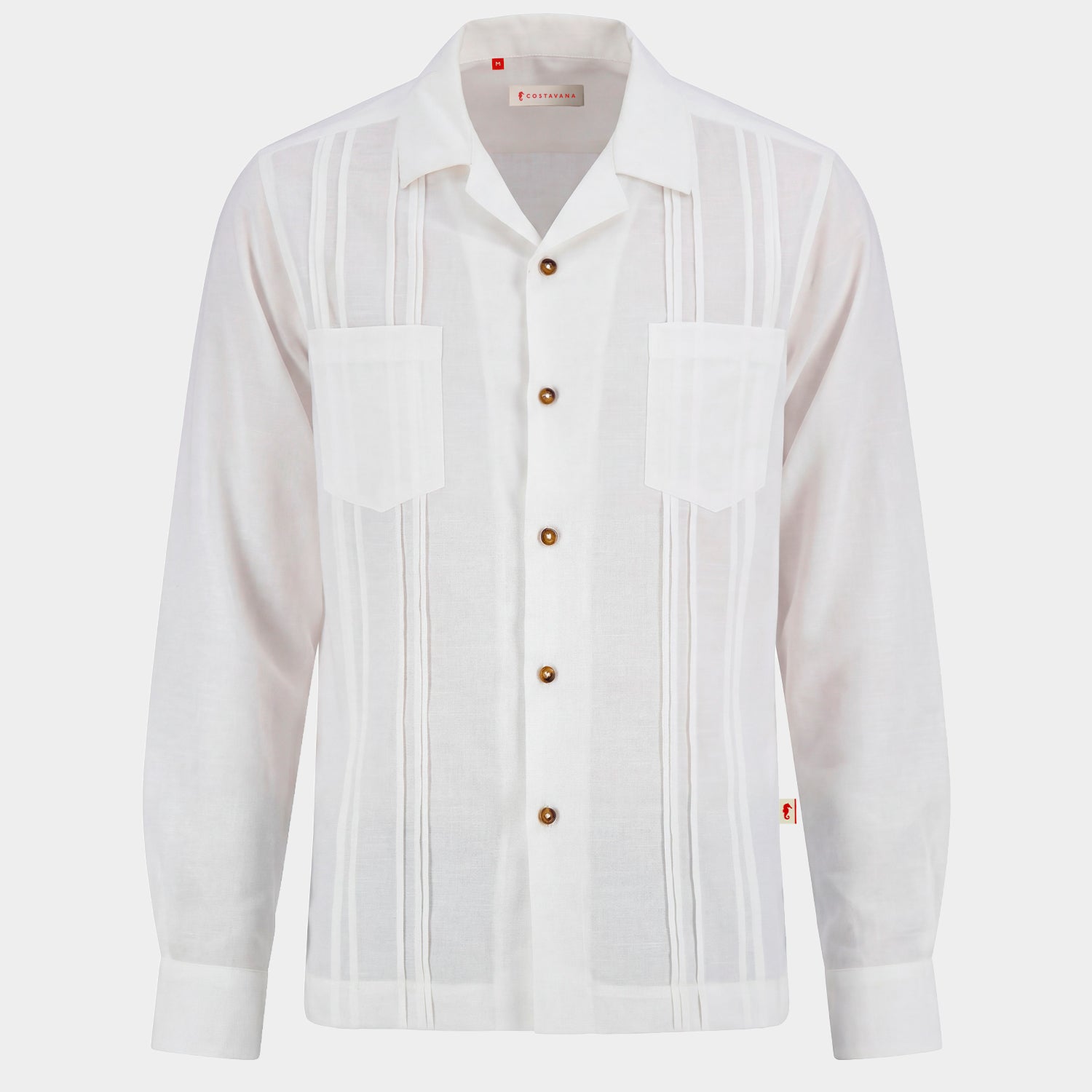 Camisa guayabera manga larga Shamed