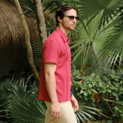 Camisa guayabera manga corta Tailong