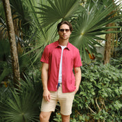 Camisa guayabera manga corta Tailong