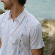 Camisa guayabera manga corta Timon