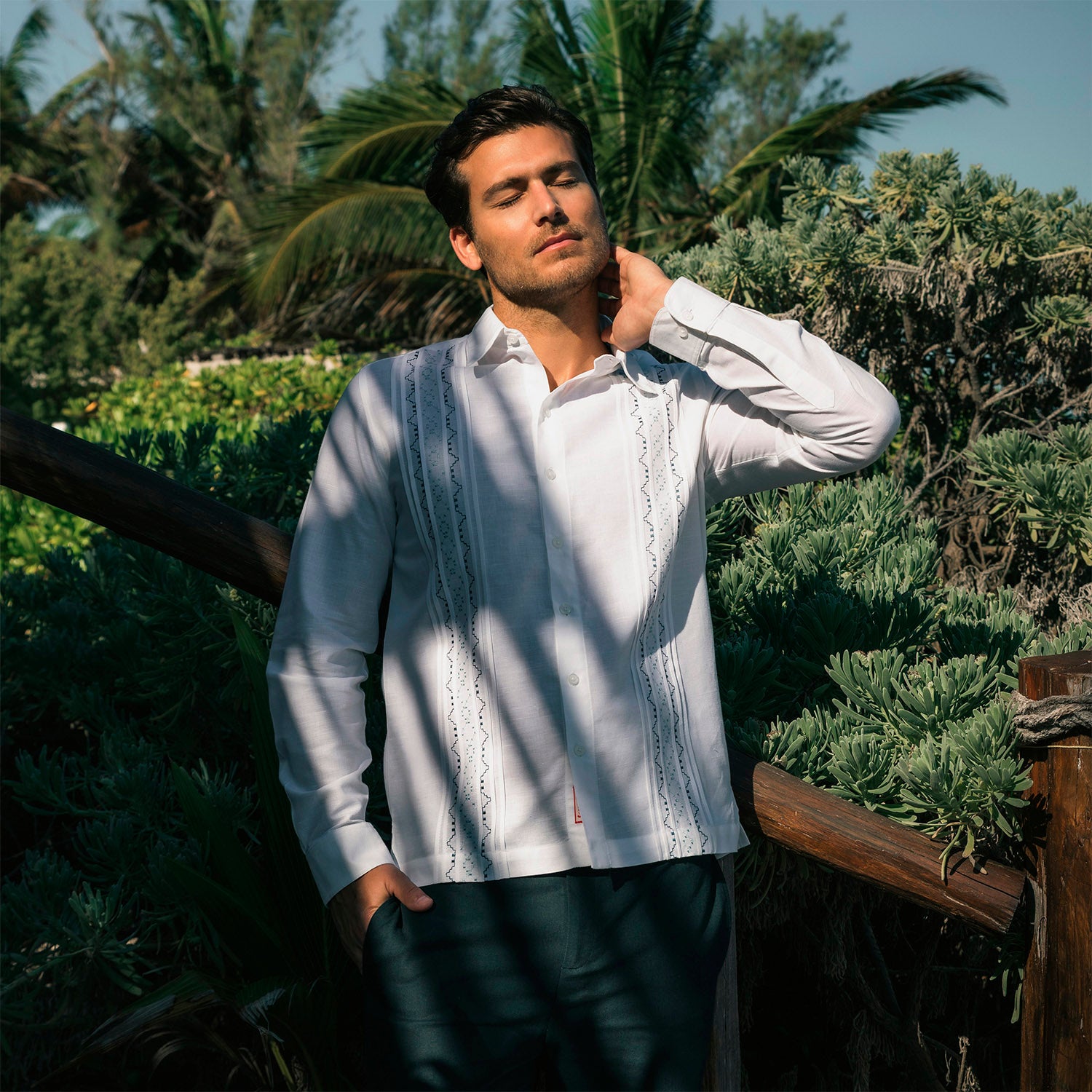 Camisa guayabera Vallejo XXL