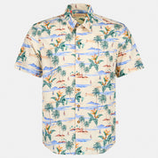 Camisa hawaiana manga corta Moku