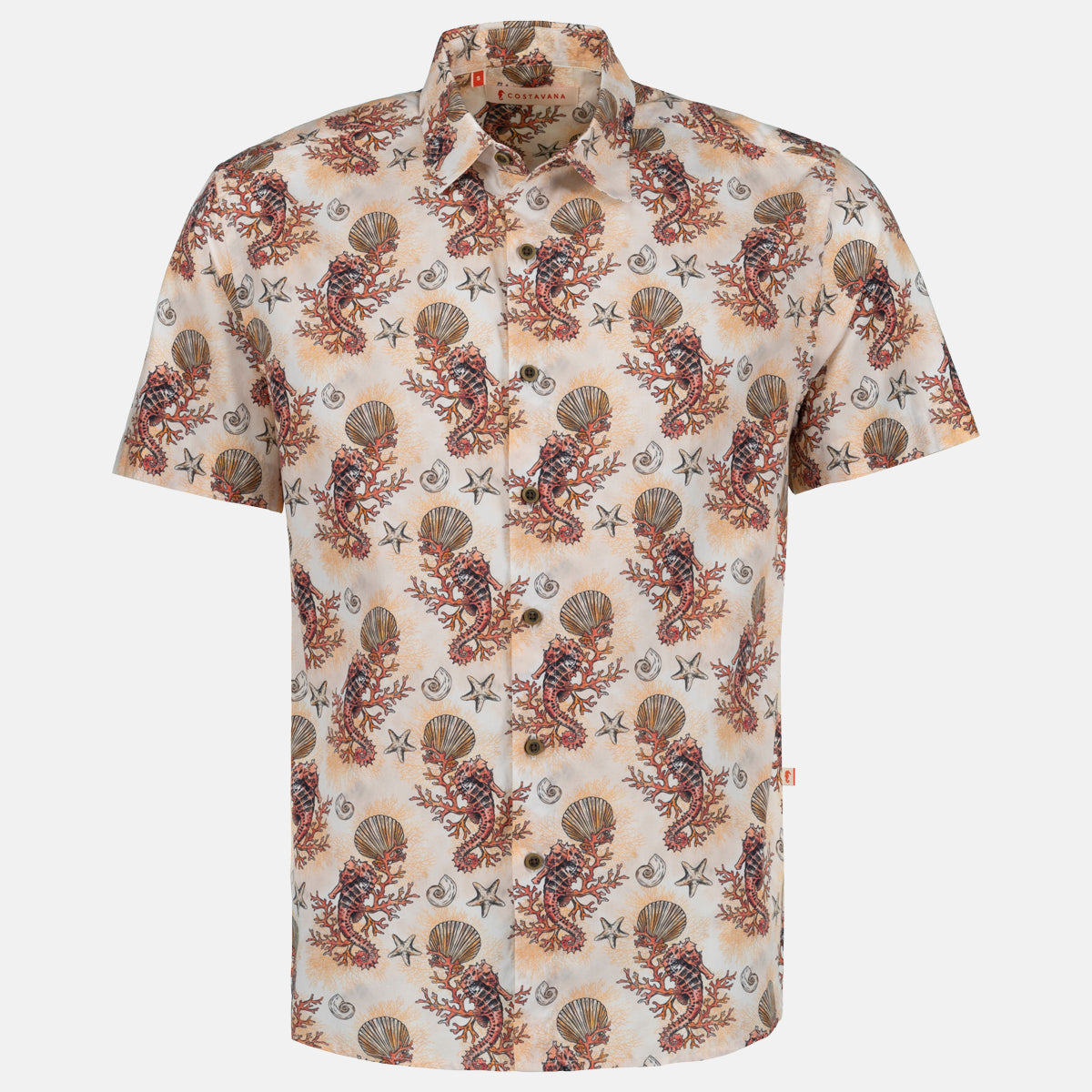 Camisa hawaiana manga corta Jeireddin