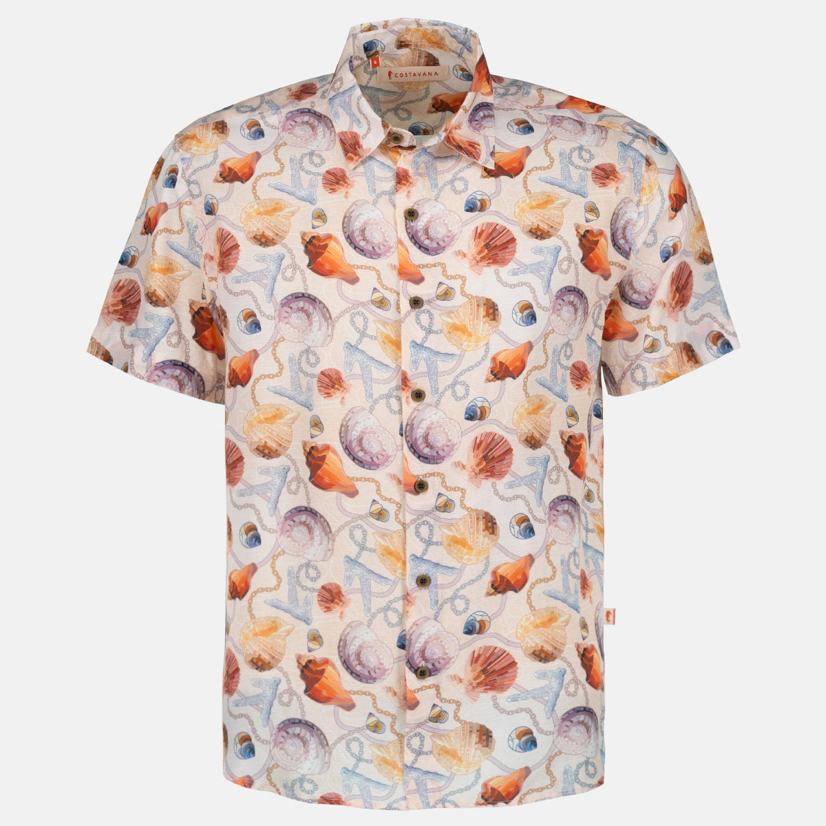 Camisa hawaiana manga corta Sandeco