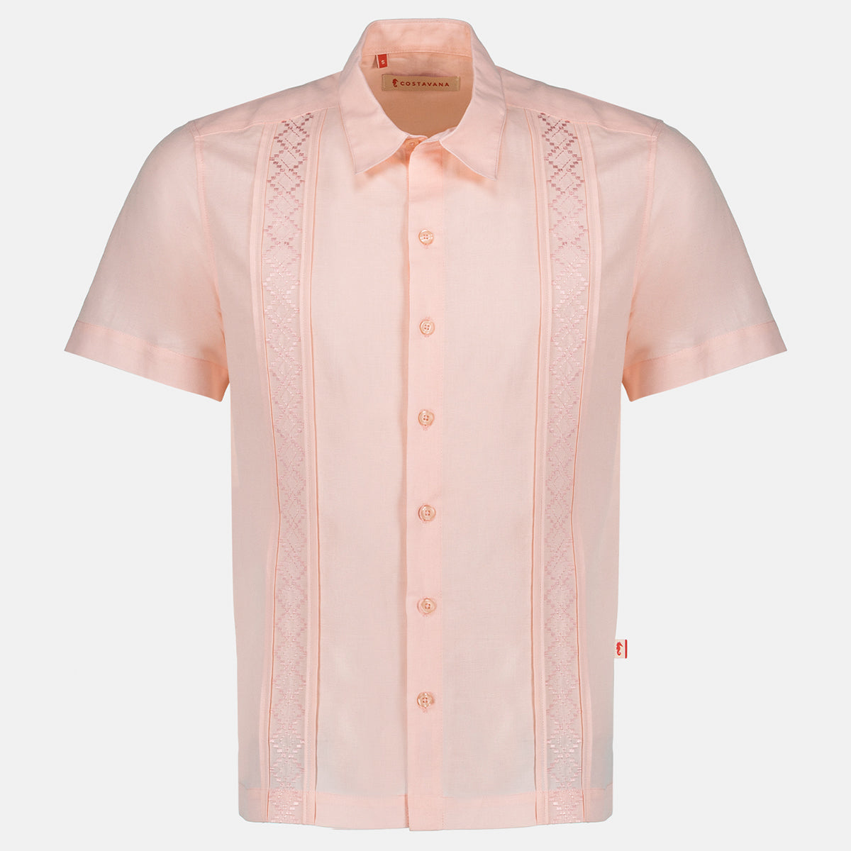 Camisa guayabera manga corta Asney