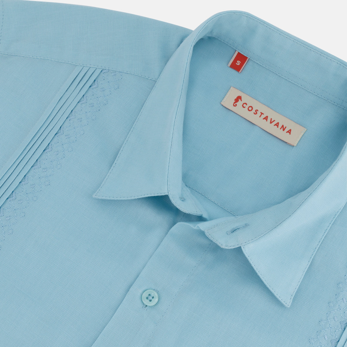 Camisa guayabera manga corta Constanti