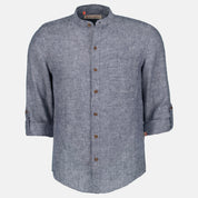 Camisa de lino manga larga Davide