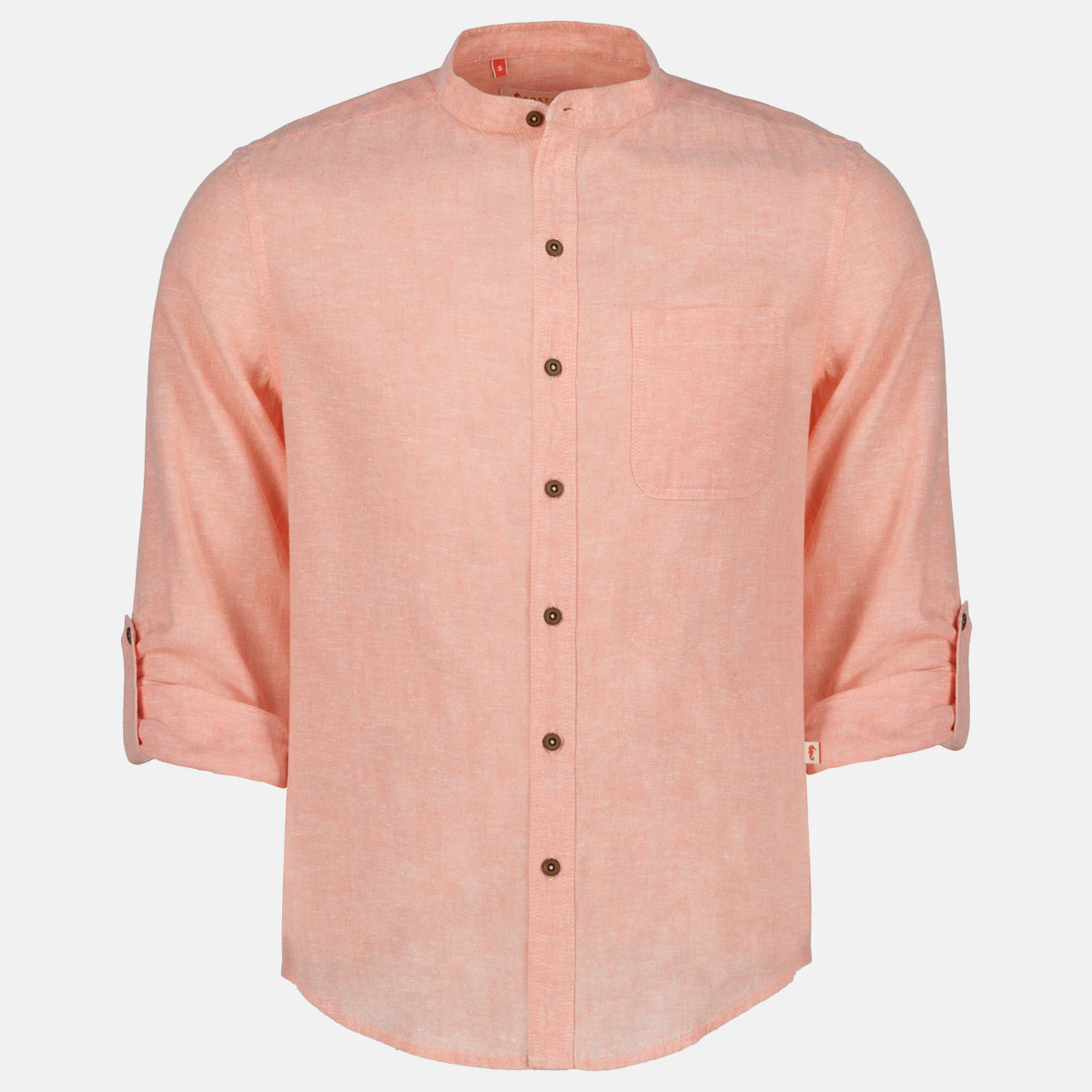Camisa de lino manga larga Davide