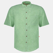 Camisa de lino manga corta Davide