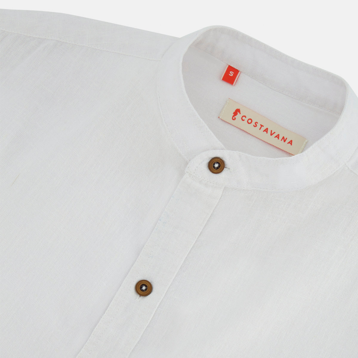 Camisa de lino manga larga Davide