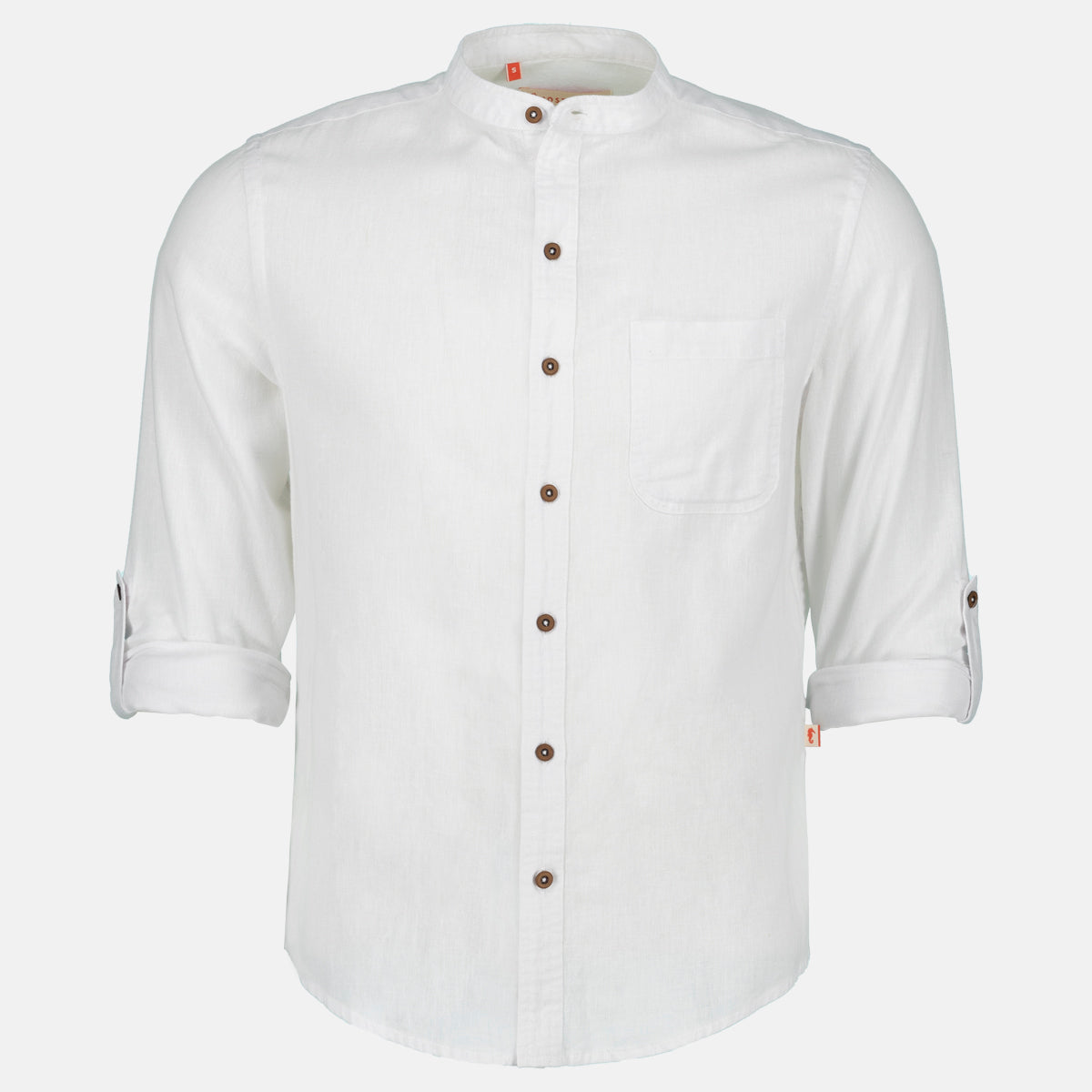 Camisa de lino manga larga Davide
